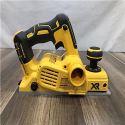AS-IS DEWALT 20V MAX XR Cordless Brushless 3-1/4 in. Planer (Tool Only)