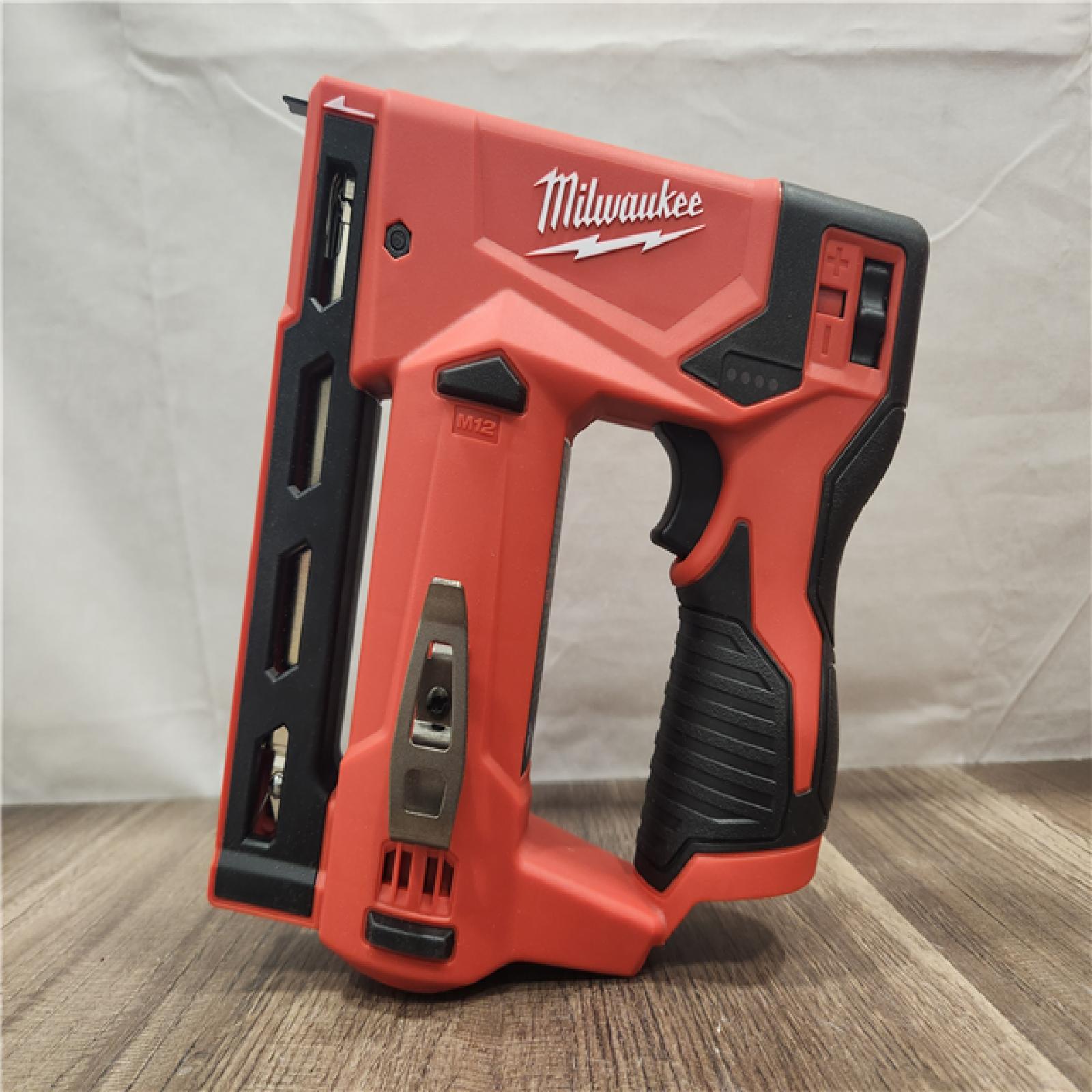 AS-IS- Milwaukee M12 Cable Stapler (TOOL ONLY)