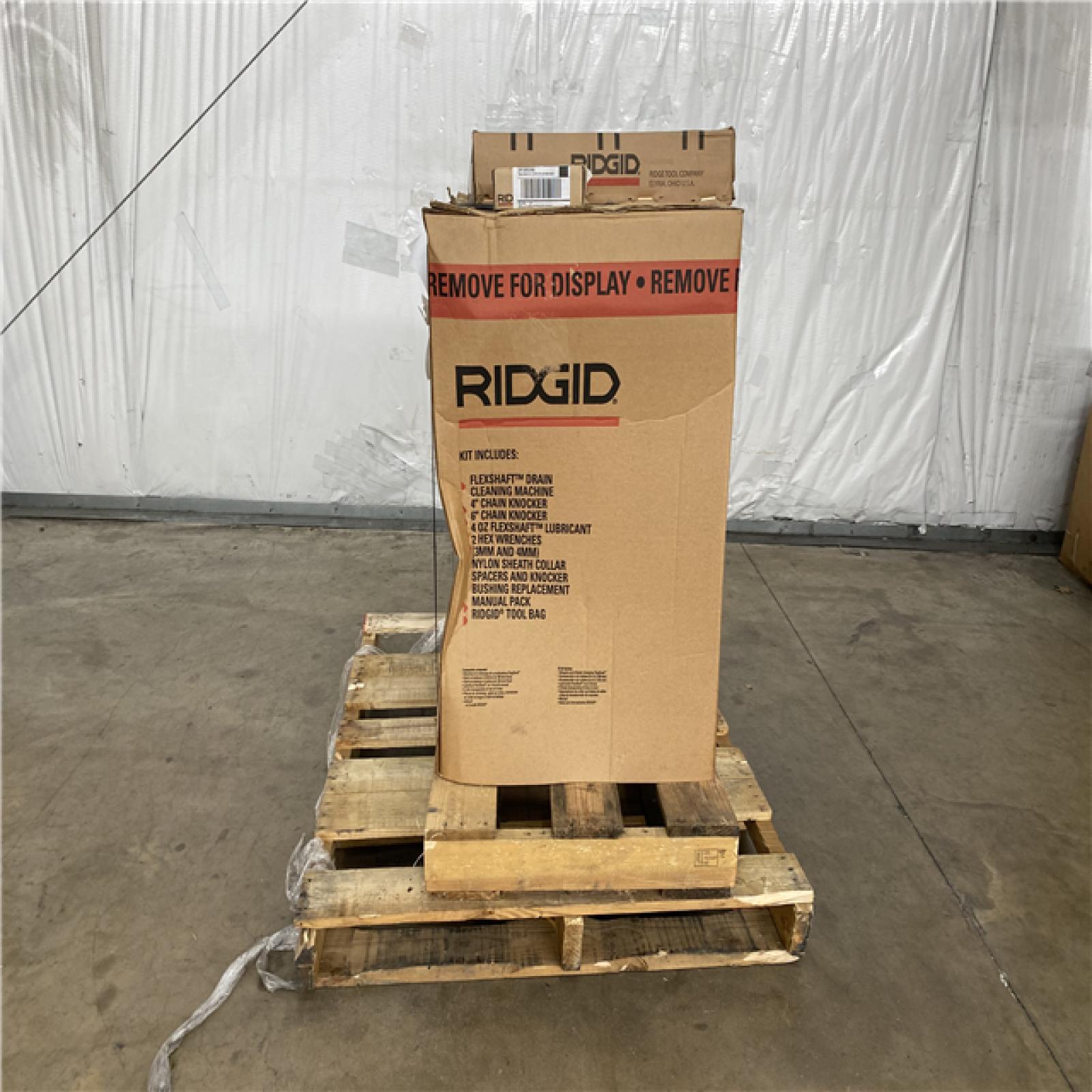 Houston Location - AS-IS flexshaft k9306 drain cleaner