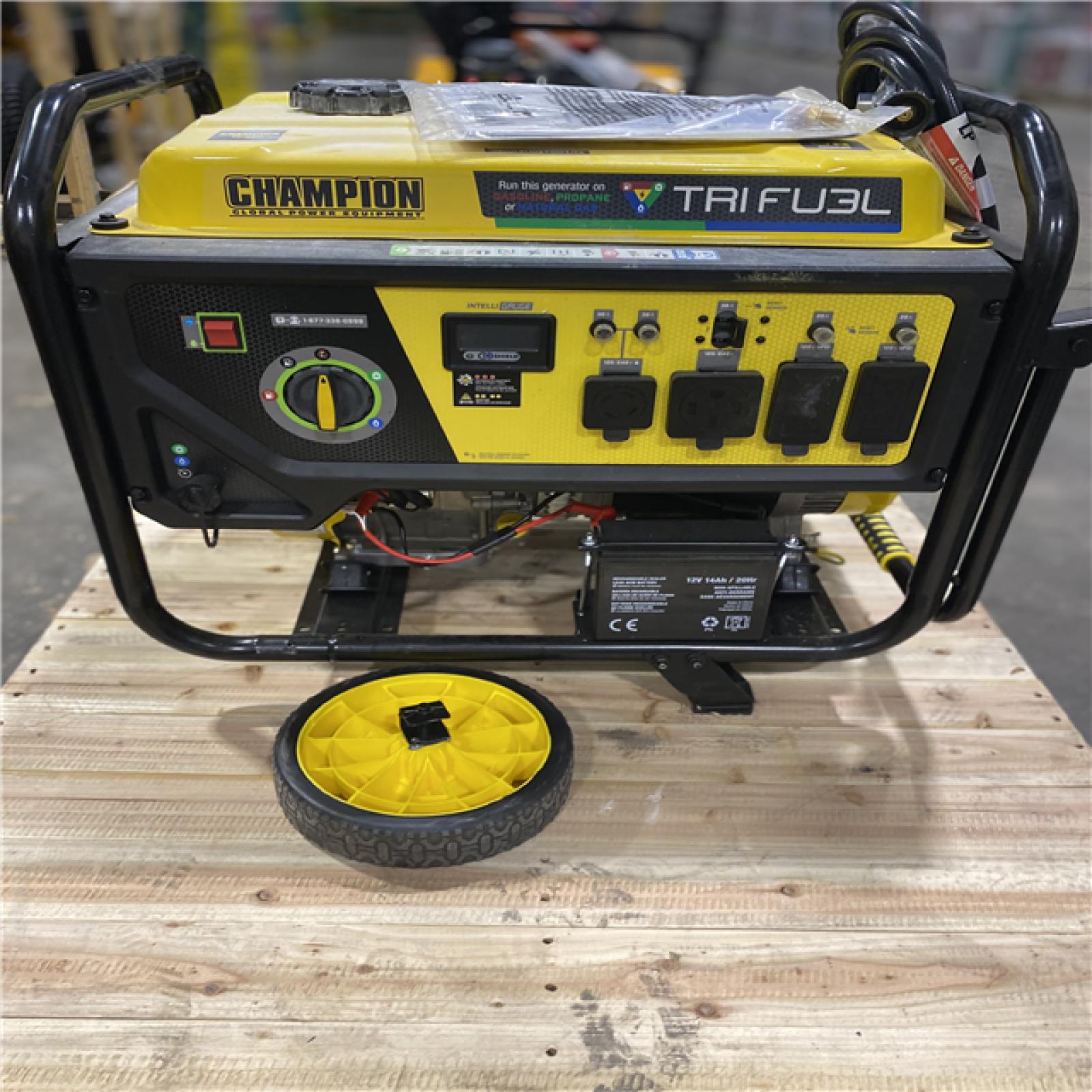 Dallas Location - As-Is Champion Power Equipment 11,500/9,200-Watt Gas Portable Generator
