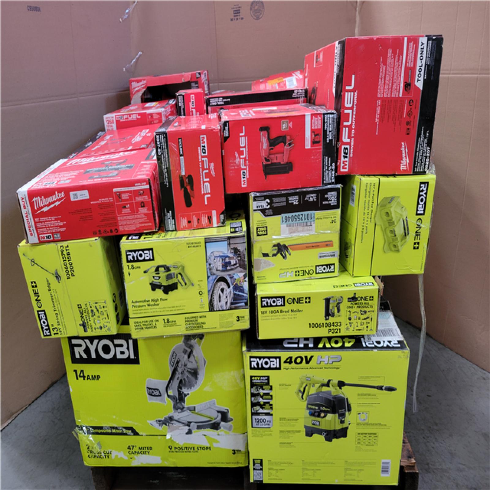 CALIFORNIA AS-IS TOOL PALLET