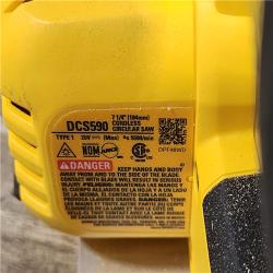 HOUSTON LOCATION - AS-IS DEWALT 20-Volt MAX 7-1/4 in. Cordless Circular Saw (Tool Only)