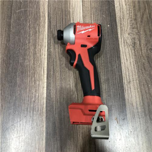 AS-IS Milwaukee 18V Lithium-Ion Brushless Cordless 1/4 in. Compact Impact Driver (Tool Only)