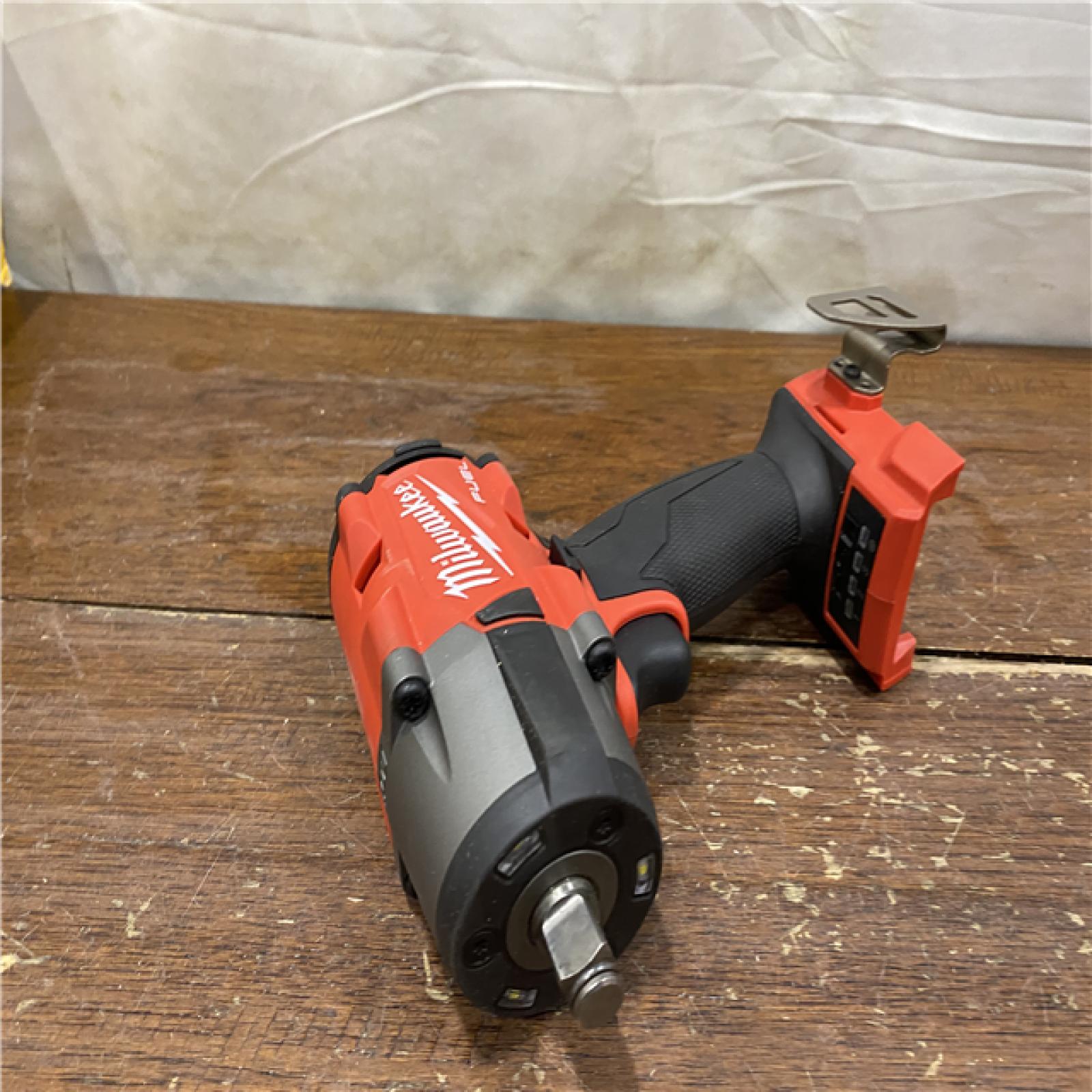 AS-IS Milwaukee M18 18V Fuel 1/2  Mid-Torque Impact Wrench Cordless Lithium-Ion Brushless with Friction Ring 2962-20
