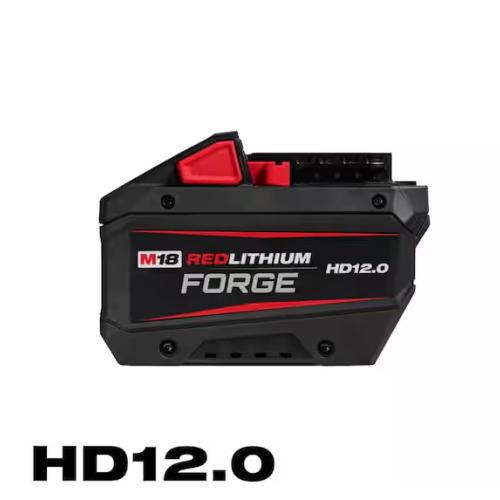 NEW! - Milwaukee M18 18V Lithium-Ion REDLITHIUM FORGE HD 12.0 Ah Battery Pack
