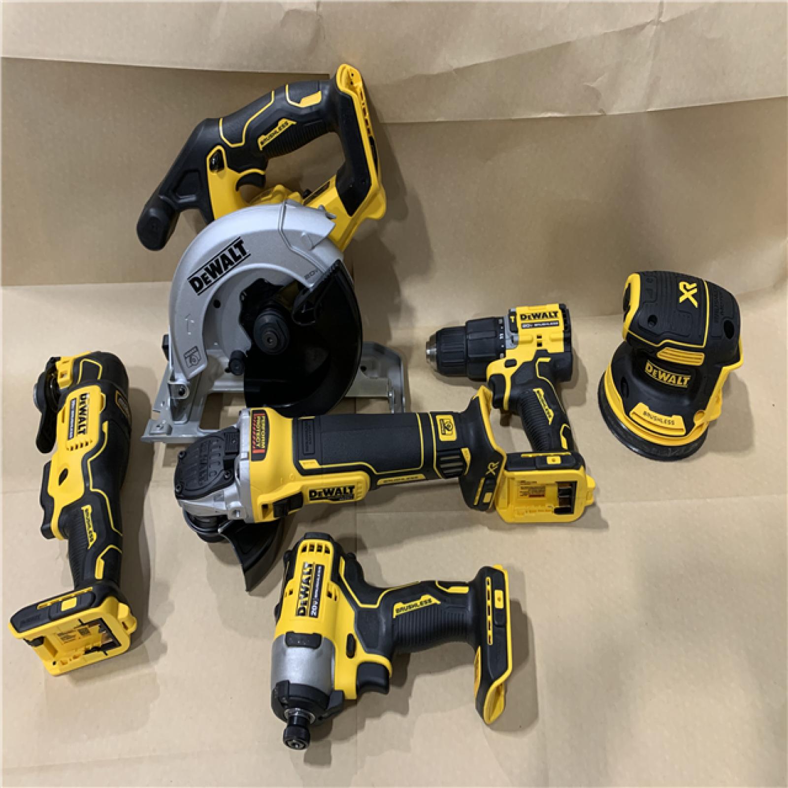 Excellent  - 20-Volt MAX ToughSystem Lithium-Ion 6-Tool Cordless Combo Kit