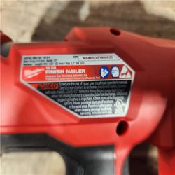 HOUSTON LOCATION - AS - IS Milwaukee FUEL 18-Volt Lithium-Ion Brushless Cordless Gen II 16-Gauge Angled Finish Nailer (Tool-Only)