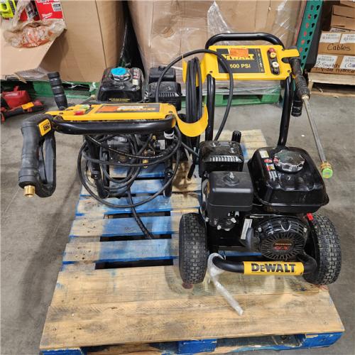 Dallas Location - As-Is DEWALT DXPW61299 3600 PSI at 2.5 GPM Gas Pressure Washer(Lot Of 2)