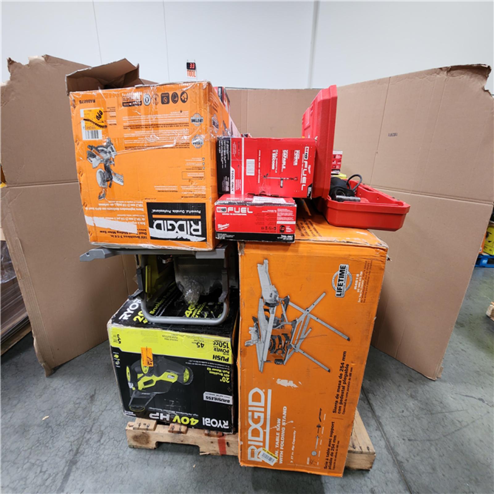 CALIFORNIA AS-IS TOOL PALLET