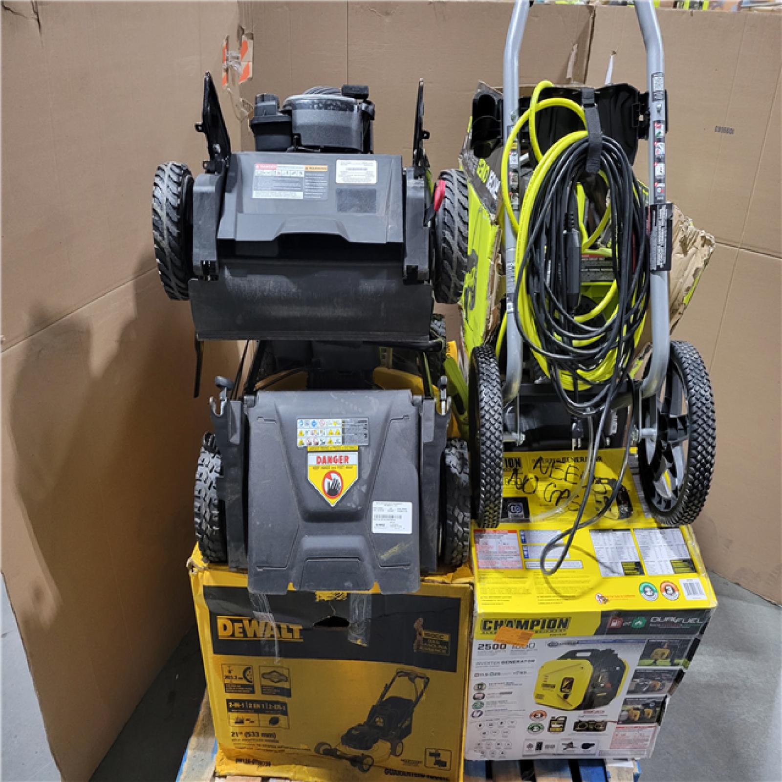 CALIFORNIA AS-IS OUTDOOR POWER EQUIPMENT