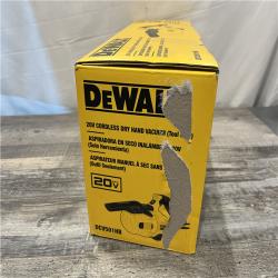 NEW - DEWALT Bagless 20V MAX Stick Cordless General Dirt Filter Handheld Vacuum (Tool Only)