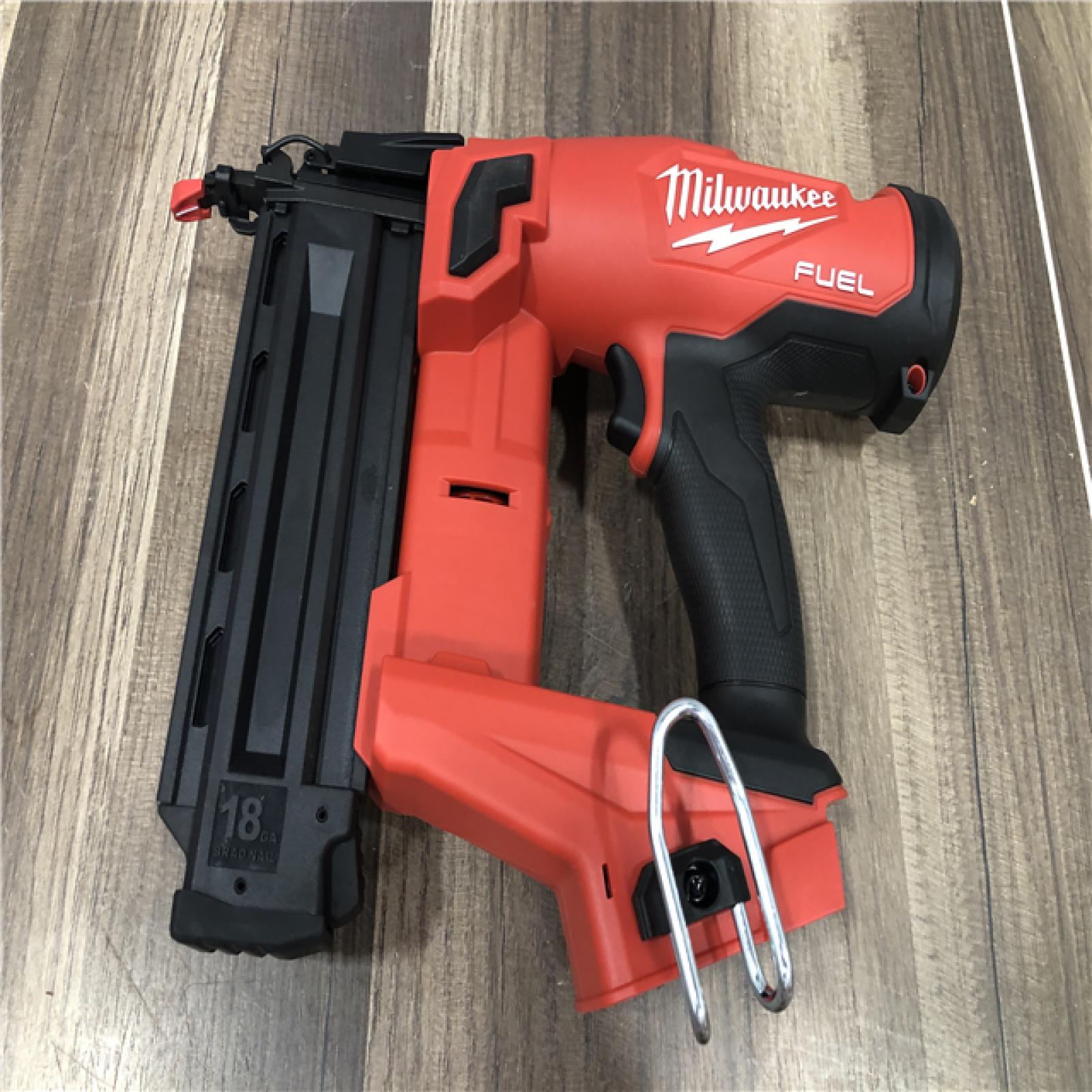 AS-IS Milwaukee FUEL 18-Volt Lithium-Ion Brushless Cordless Gen II 18-Gauge Brad Nailer (Tool-Only)