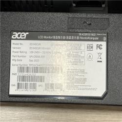 AS-IS Acer - Nitro ED340CUR Gaming 34” 1500R 21:9 Curved QHD 200Hz Gaming Monitor