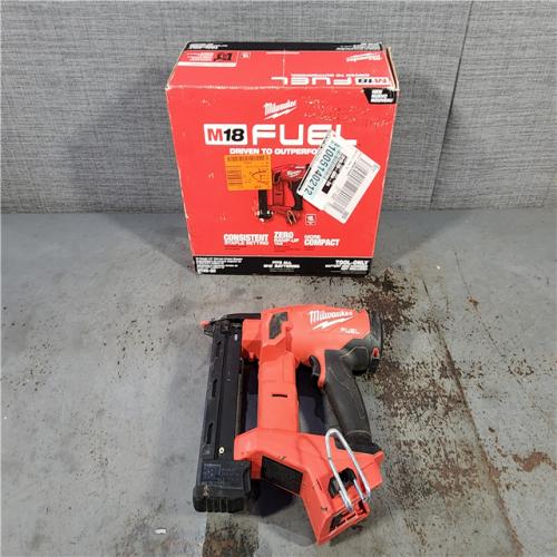 HOUSTON LOCATION - AS-IS M18 FUEL 18-Volt Lithium-Ion Brushless Cordless 18-Gauge 1/4 in. Narrow Crown Stapler (Tool-Only)