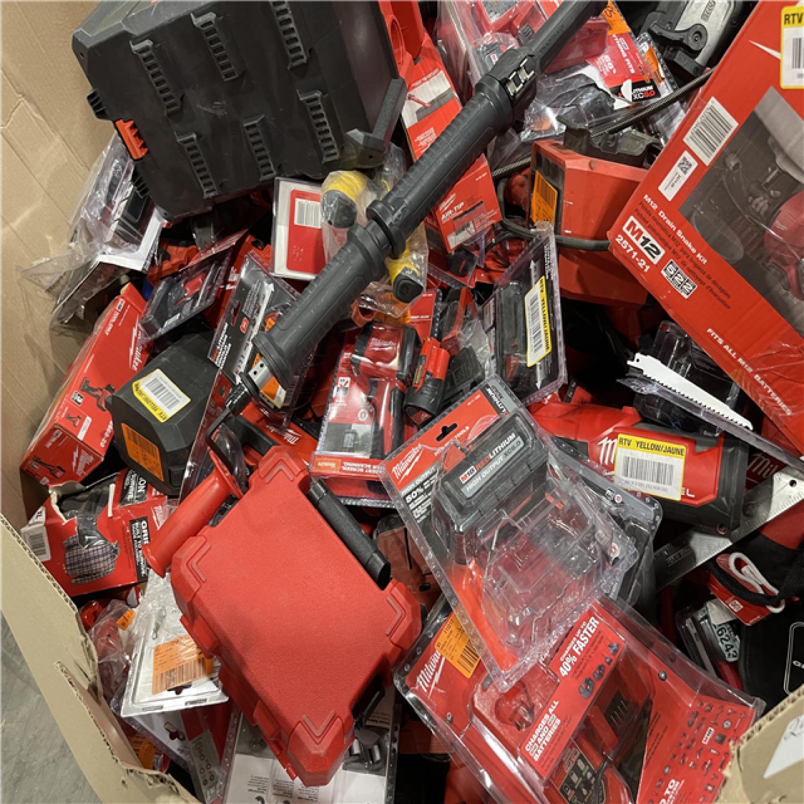 Pittston Location As-Is Power Tools Partial Truckload (12 Pallets) 2567-B