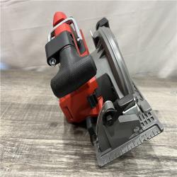 AS-IS Milwaukee FUEL 18V Lithium-Ion Brushless Cordless 6-1/2 in. Circular Saw (Tool-Only)