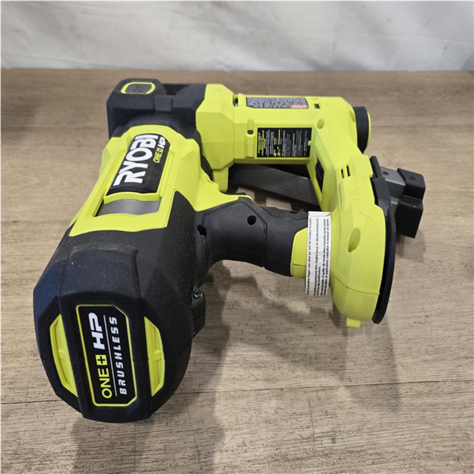 AS-IS RYOBI ONE+ HP 18V Brushless Cordless AirStrike 21° Framing Nailer (Tool Only)