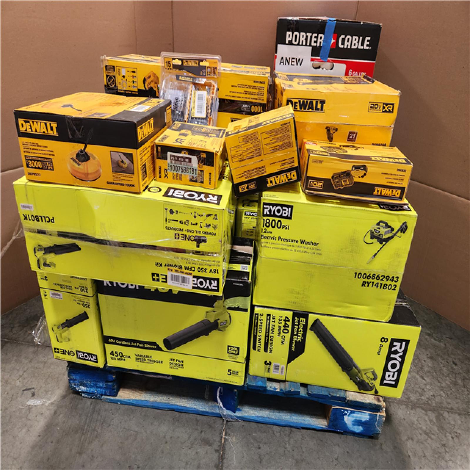 CALIFORNIA AS-IS TOOL PALLET