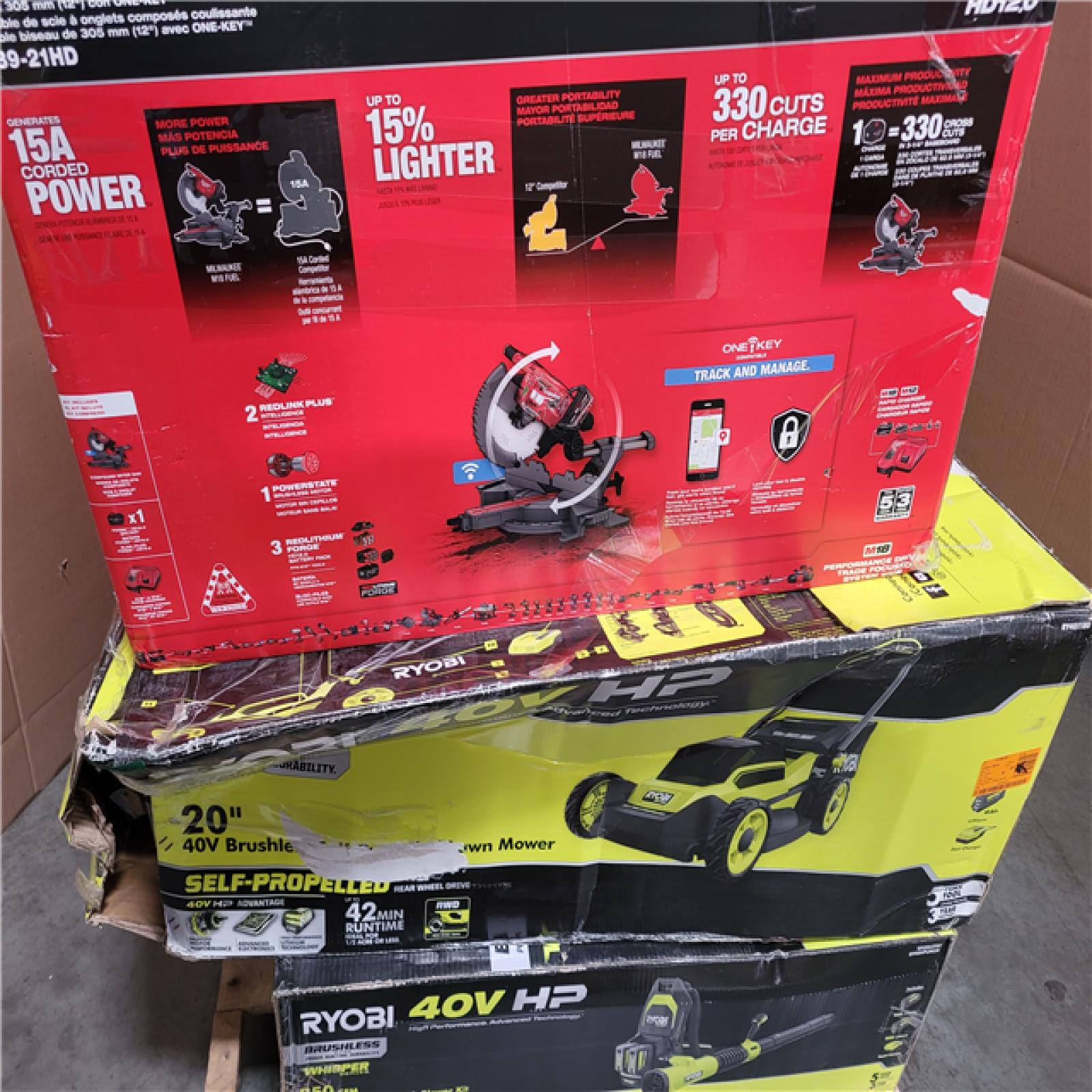 CALIFORNIA AS-IS TOOL PALLET