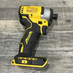 AS-IS DEWALT Atomic 20V Max Lithium-Ion Brushless Cordless Compact 1/4 in. Impact Driver Kit