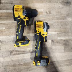 HOUSTON LOCATION - AS-IS DEWALT ATOMIC 20V MAX Lithium-Ion Cordless 2-Tool Combo Kit