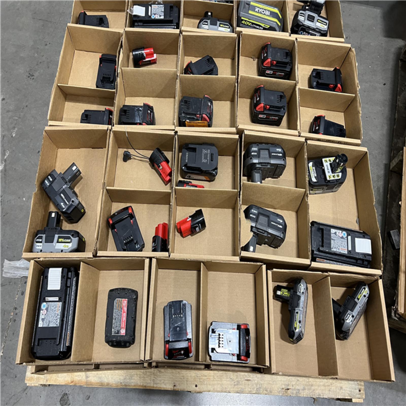 DALLAS LOCATION - AS-IS BATTERY PALLET