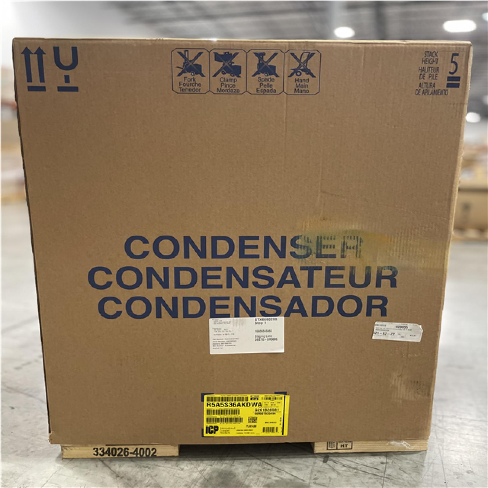 DALLAS LOCATION- AS-IS Smartcomfort By Carrier 3.0 Ton 14.3 Seer2 Condensing Unit R-454b