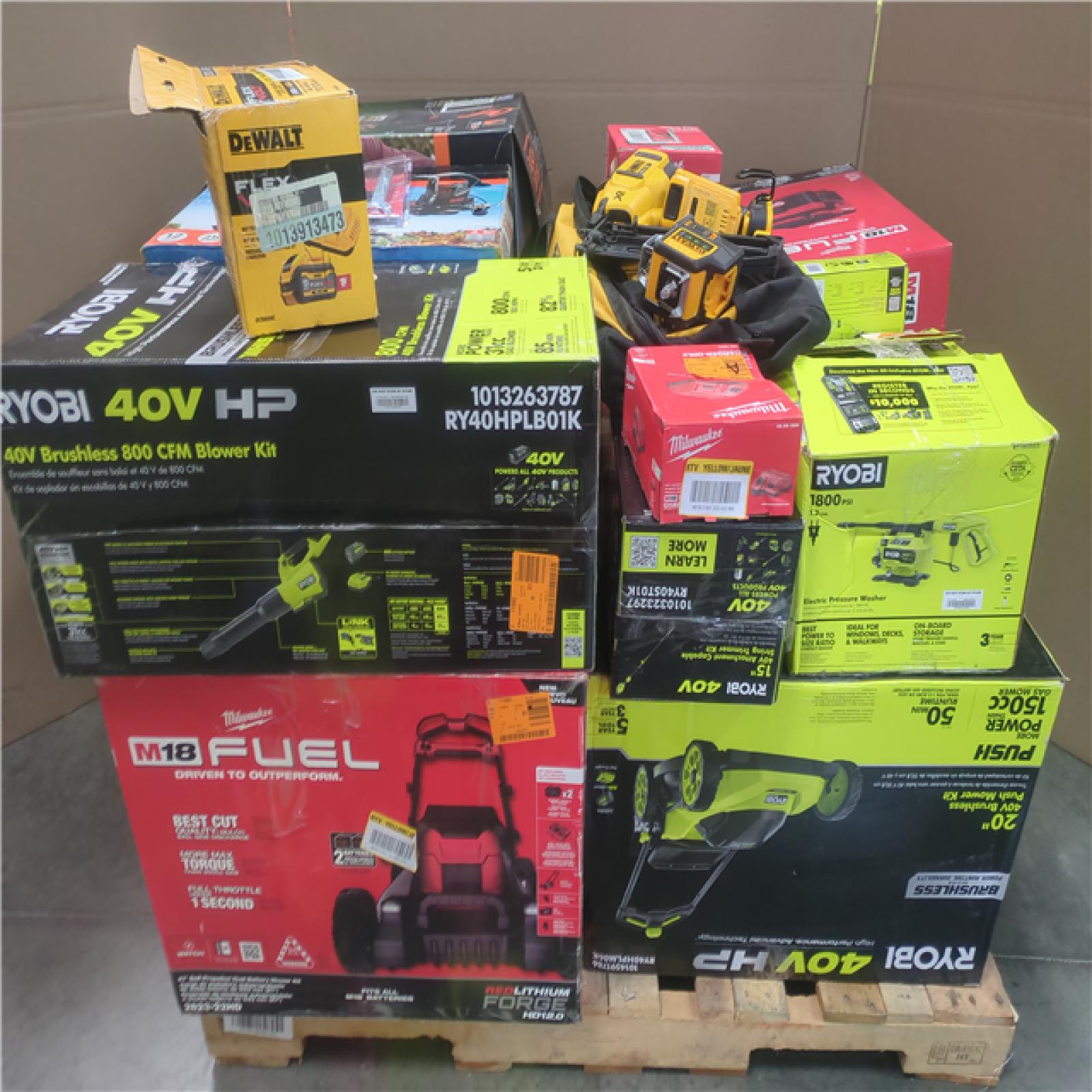 CALIFORNIA AS-IS TOOL PALLET