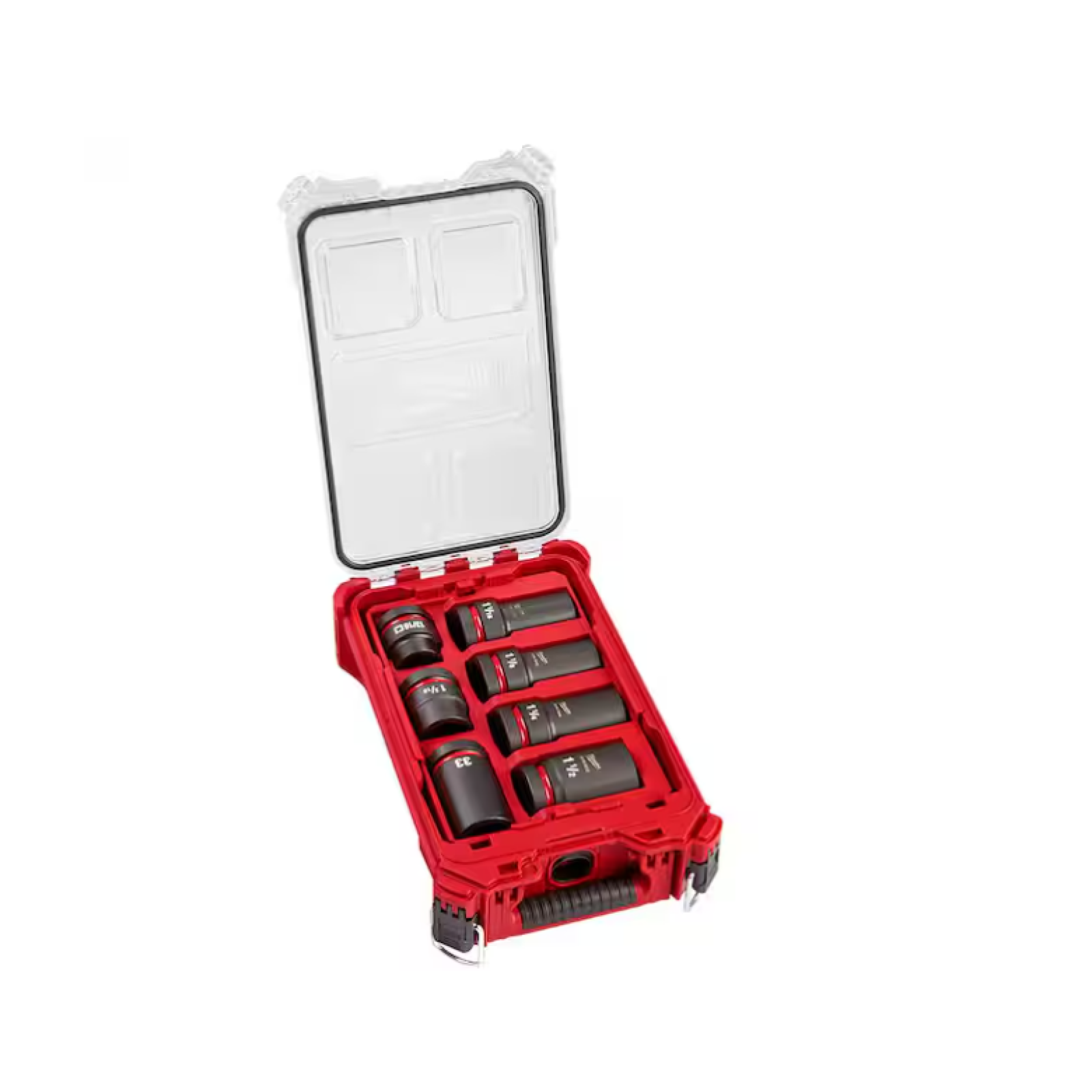 NEW! MILWAUKEE SHOCKWAVE Impact Duty 1 in. Drive Metric and SAE Socket Set with PACKOUT