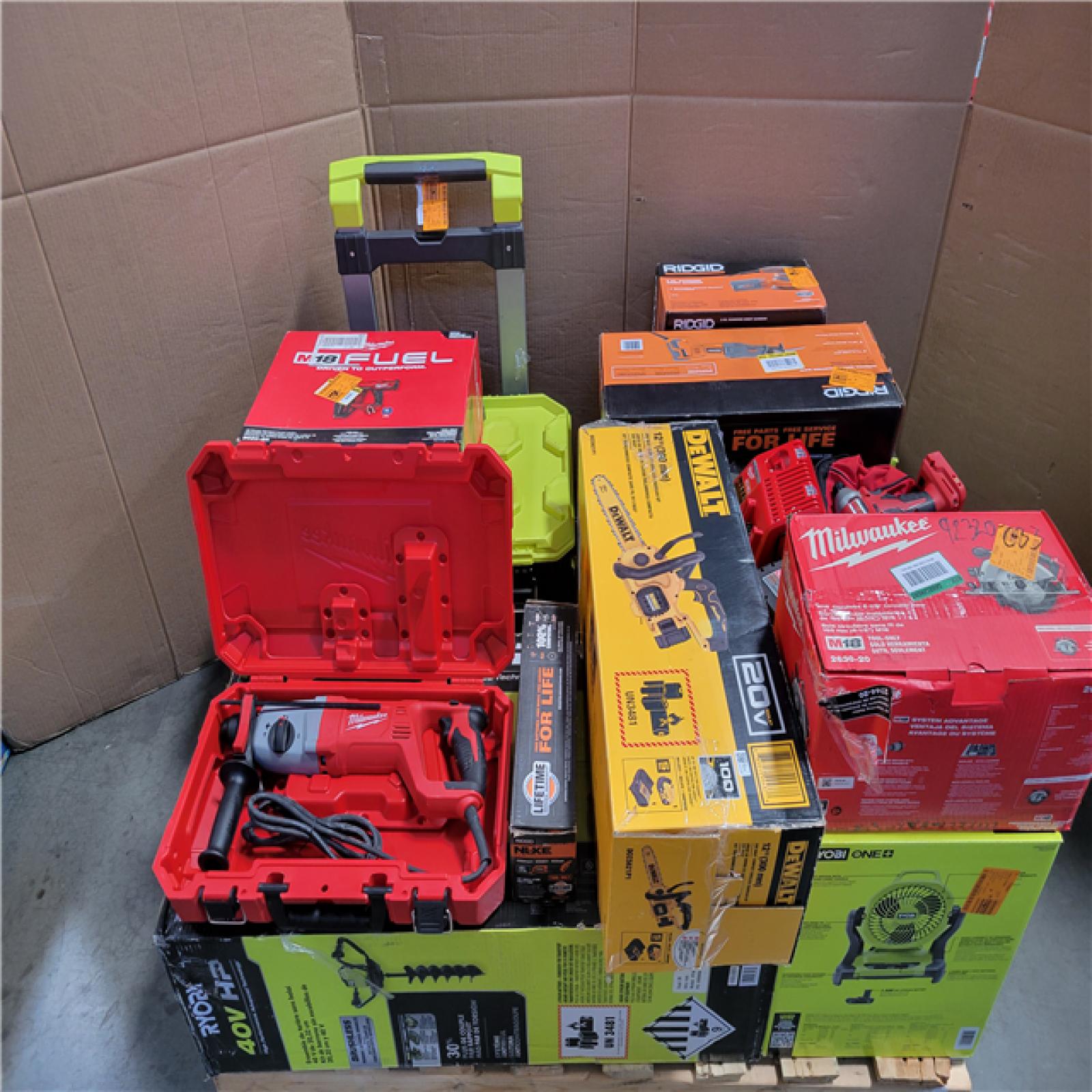 CALIFORNIA AS-IS TOOL PALLET