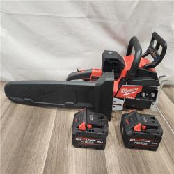 AS-IS- Milwaukee M18 FUEL Cordless 20 in. Chainsaw Kit