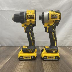 AS-IS DEWALT ATOMIC 20-Volt MAX Lithium-Ion Cordless Combo Kit