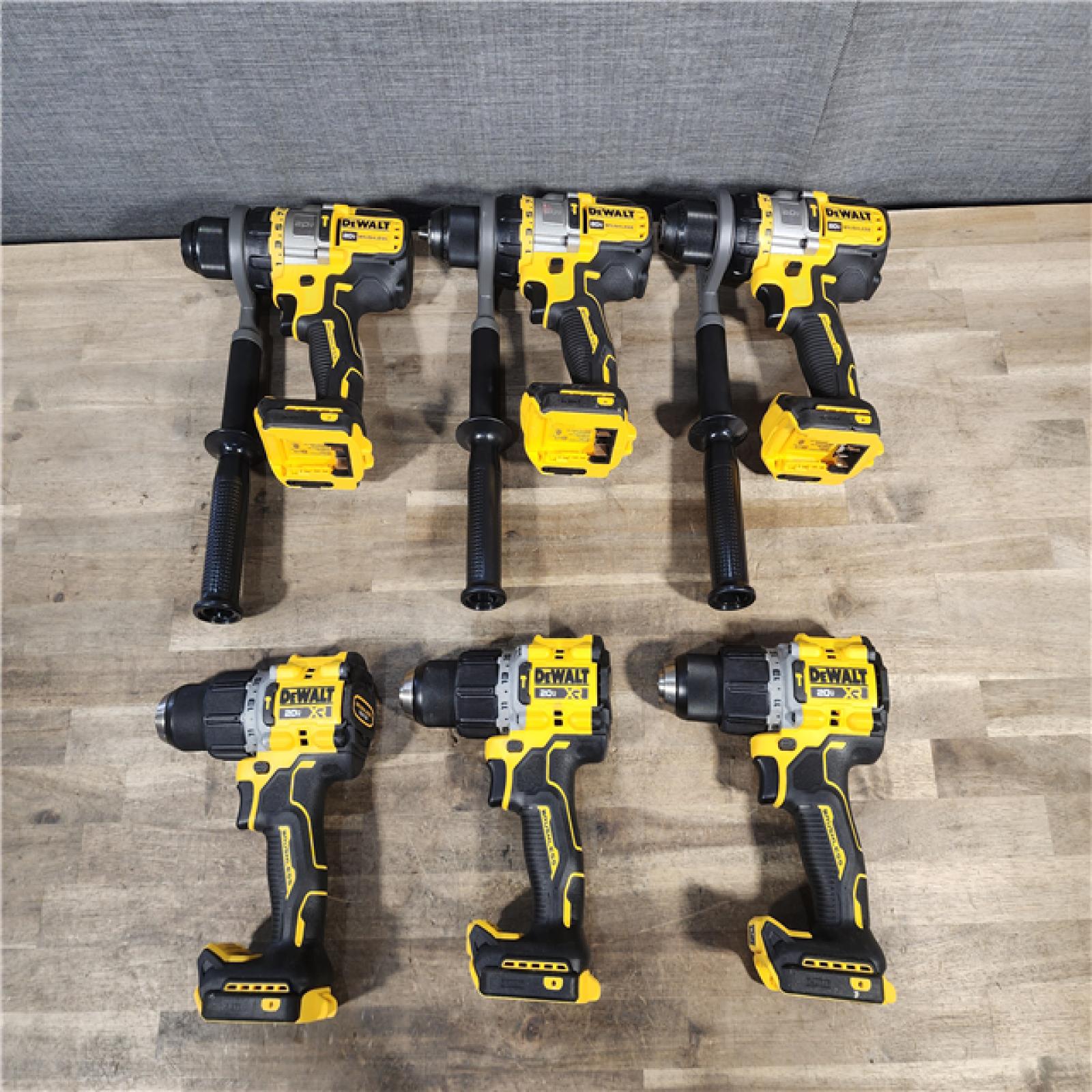 HOUSTON LOCATION - AS-IS DEWALT 6 TOOL COMBO