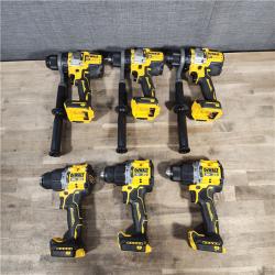 HOUSTON LOCATION - AS-IS DEWALT 6 TOOL COMBO
