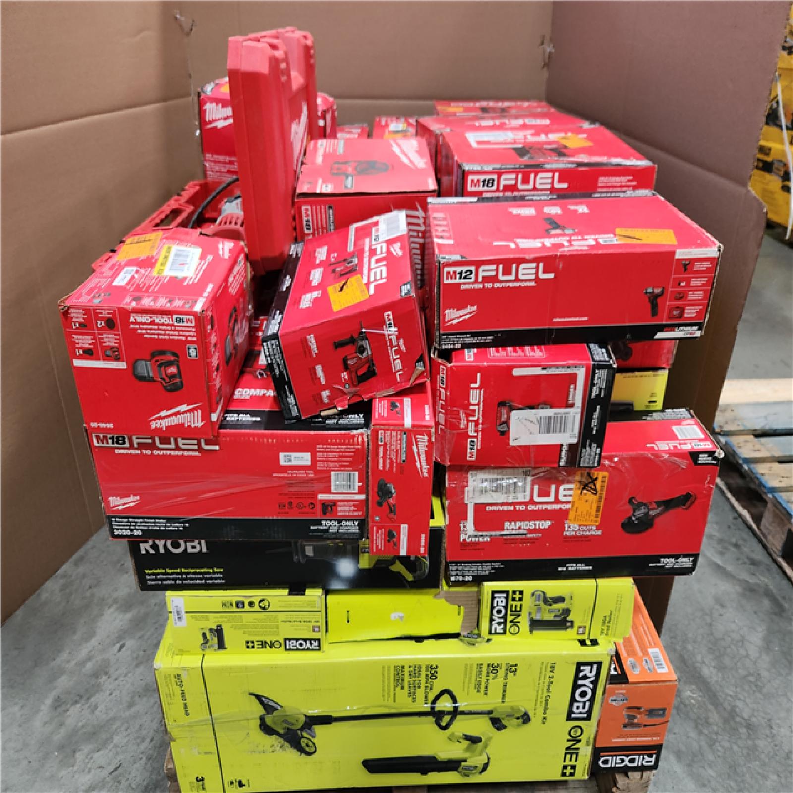 CALIFORNIA AS-IS TOOL PALLET