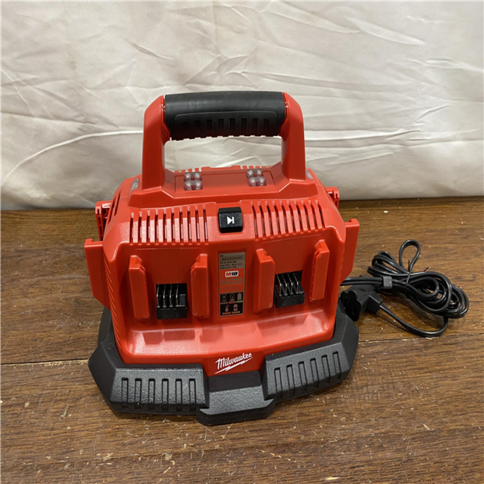 AS-IS Milwaukee 48-59-1806 M18 Six Pack Sequential Charger