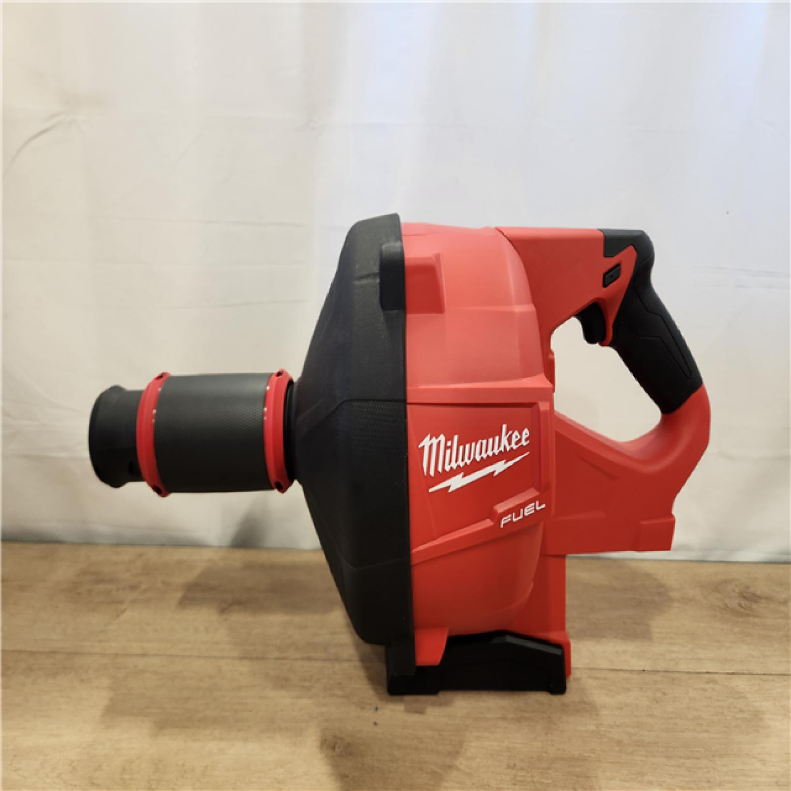 AS-IS- Milwaukee M18 FUEL Drain Snake with CABLE DRIVE Kit