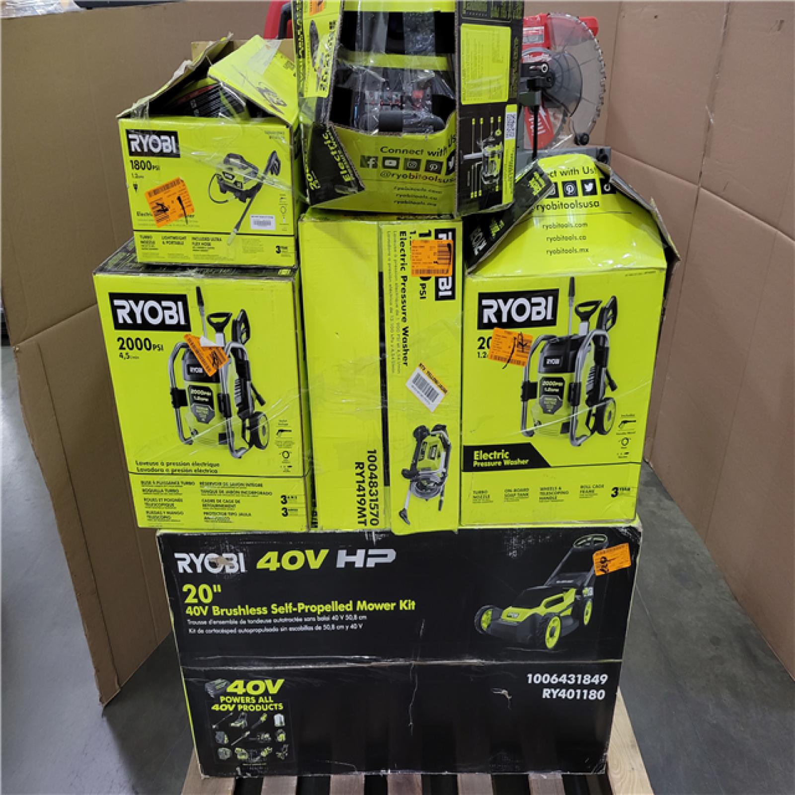 CALIFORNIA AS-IS TOOL PALLET