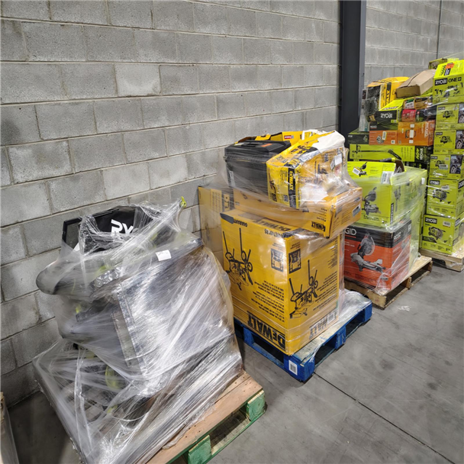 Pittston Location As-Is Power Tools Partial Truckload (13 Pallets) 5205-A