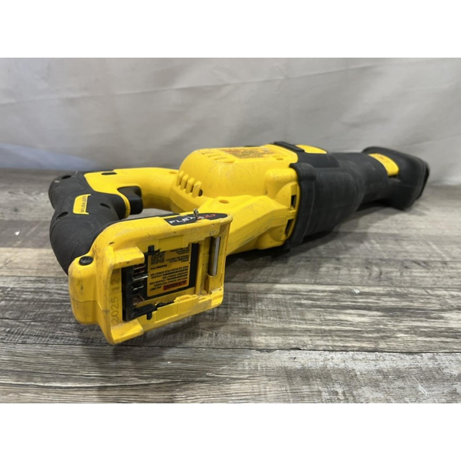 AS-IS DEWALT FLEXVOLT 60V MAX Cordless Brushless Reciprocating Saw (Tool Only)