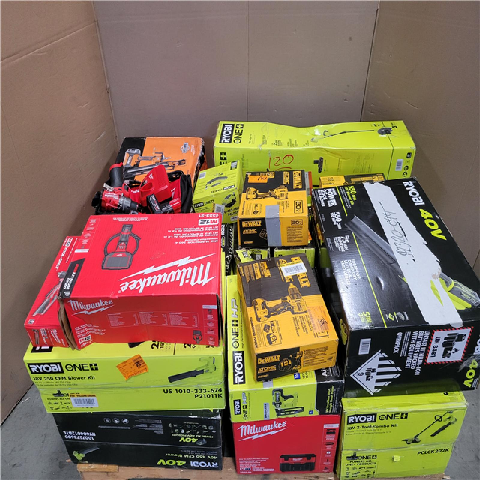CALIFORNIA AS-IS TOOL PALLET