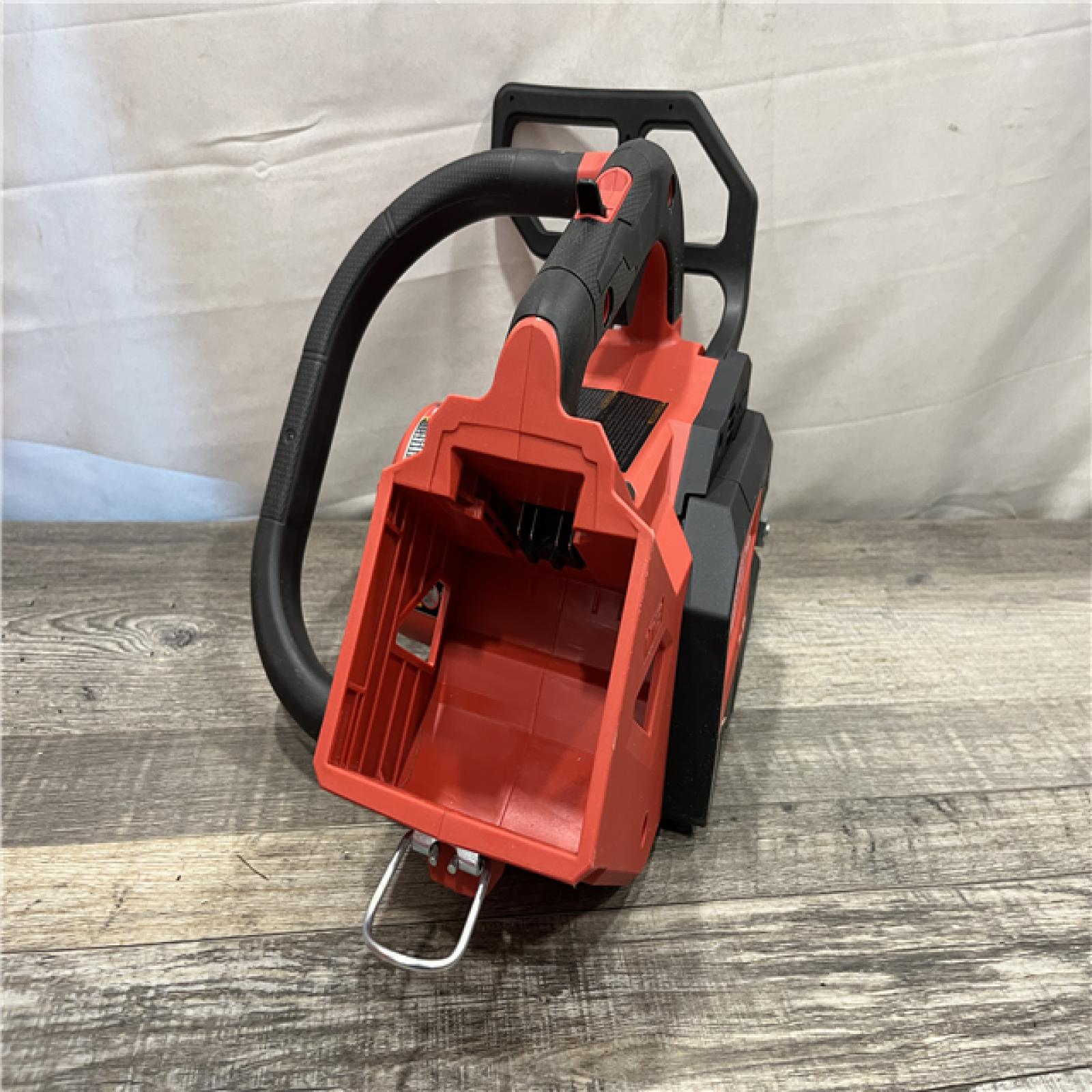 AS-IS Milwaukee FUEL 14 in. 18V Lithium-Ion Brushless Cordless Battery Top Handle Chainsaw (Tool Only)