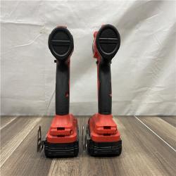 AS-IS Milwaukee M18 18V Lithium-Ion Brushless Cordless Compact Drill/Impact Combo Kit