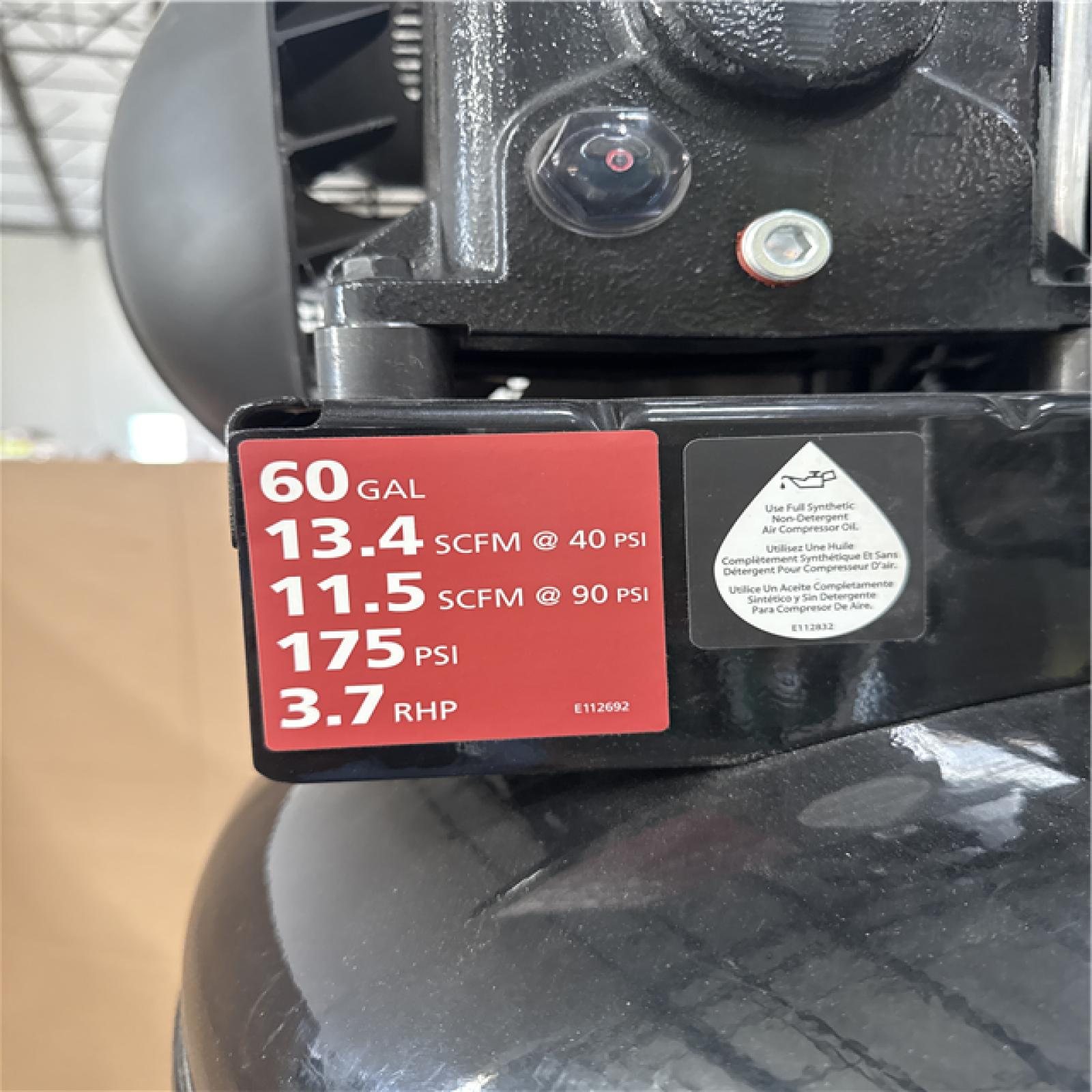 California AS-IS Husky 60 Gallon Air Compressor