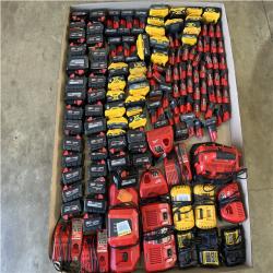 Houston Location - AS-IS BATTERY/CHARGER MIX PALLET