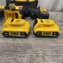 AS-IS DEWALT ATOMIC 20-Volt MAX Lithium-Ion Cordless Combo Kit