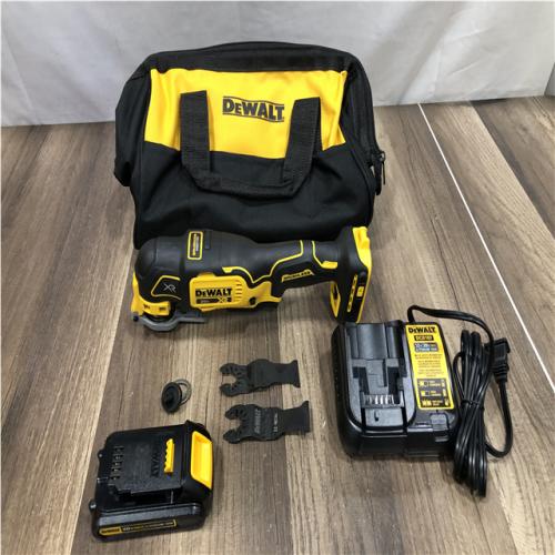 AS-IS DEWALT 20V MAX XR Cordless Brushless 3-Speed Oscillating Multi Tool Kit