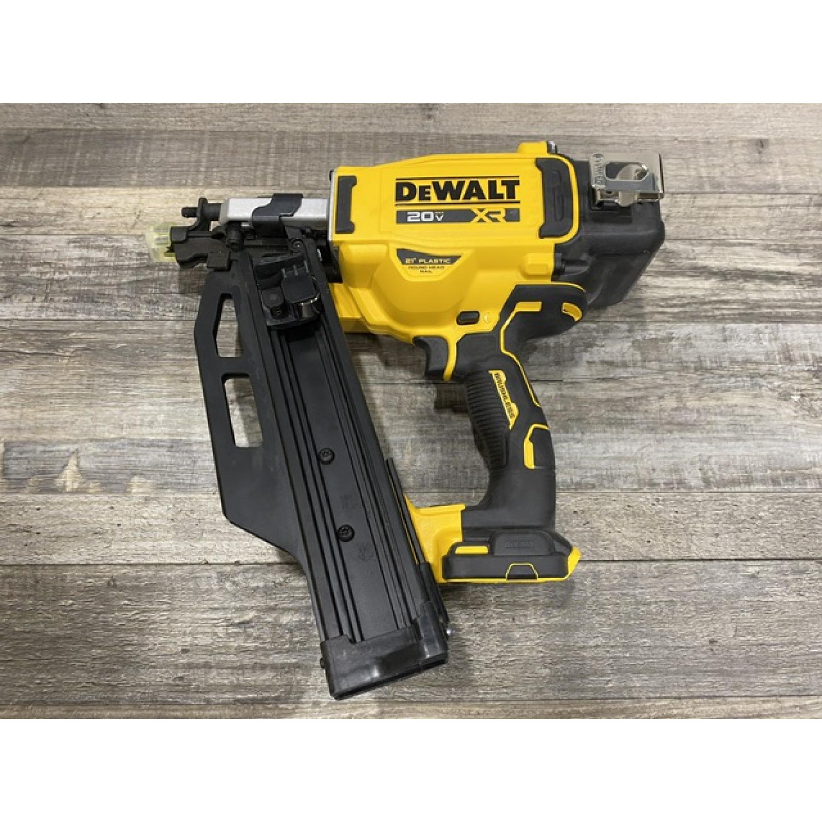AS-IS DEWALT 20-Volt 21° Cordless Framing Nailer (Tool-Only)