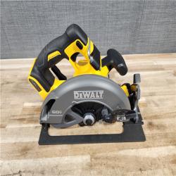 HOUSTON LOCATION - AS-IS DEWALT FLEXVOLT 60V MAX Cordless Brushless 7-1/4 in. Circular Saw with Brake (Tool Only)