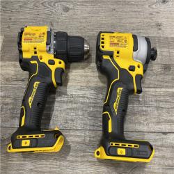 AS-IS DEWALT ATOMIC 20-Volt MAX Lithium-Ion Cordless Combo (2-Tool) Kit